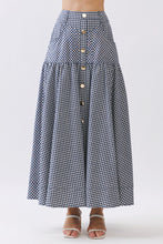 Load image into Gallery viewer, Navy Check Maxi
