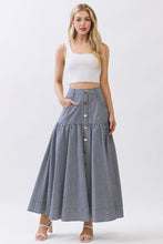 Load image into Gallery viewer, Navy Check Maxi

