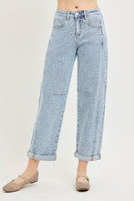 Load image into Gallery viewer, Gridline Barrel Jeans
