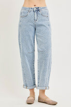 Load image into Gallery viewer, Gridline Barrel Jeans

