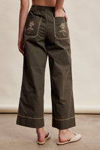 Load image into Gallery viewer, Olive Folk Stitch Pants
