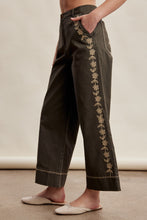 Load image into Gallery viewer, Olive Folk Stitch Pants
