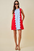 Load image into Gallery viewer, Gelato Scallop Dress
