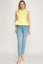 Load image into Gallery viewer, Citrus Pop Peplum
