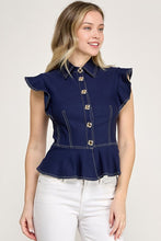 Load image into Gallery viewer, Sailor Contour Top
