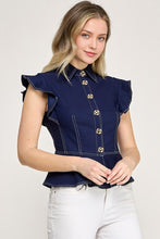 Load image into Gallery viewer, Sailor Contour Top
