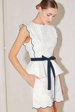 Load image into Gallery viewer, Portside Peplum Top
