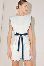Load image into Gallery viewer, Portside Peplum Top
