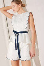 Load image into Gallery viewer, Portside Peplum Top

