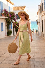 Load image into Gallery viewer, Mojito Stripe Midi
