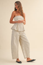 Load image into Gallery viewer, Marlow Stripe Pant Set
