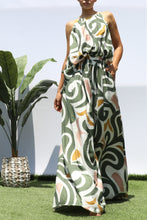Load image into Gallery viewer, Olive Fresco Pant Set
