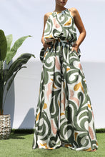 Load image into Gallery viewer, Olive Fresco Pant Set
