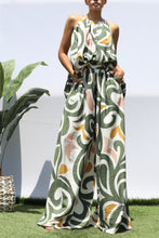 Load image into Gallery viewer, Olive Fresco Pant Set
