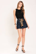 Load image into Gallery viewer, Wild Side Denim Skort
