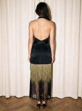 Load image into Gallery viewer, Ooh La La Fringe Dress
