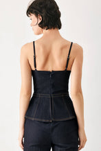 Load image into Gallery viewer, Indigo Bombshell Jumpsuit
