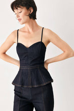 Load image into Gallery viewer, Indigo Bombshell Jumpsuit
