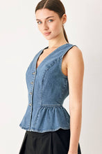 Load image into Gallery viewer, Brixton Denim Vest

