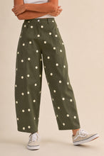 Load image into Gallery viewer, Olive Dotitude Pants
