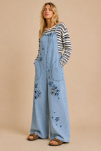 Load image into Gallery viewer, Wildflower Denim Overall
