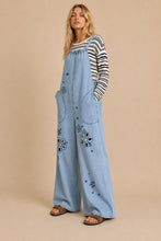 Load image into Gallery viewer, Wildflower Denim Overall
