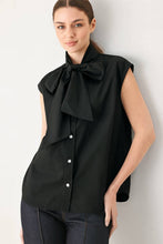Load image into Gallery viewer, Bowlicious Black Blouse
