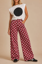 Load image into Gallery viewer, Merlot Dot Pants
