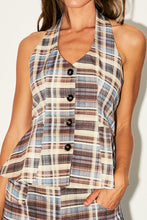 Load image into Gallery viewer, Retro Check Vest
