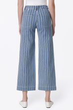 Load image into Gallery viewer, Blue Pinstripe Jeans
