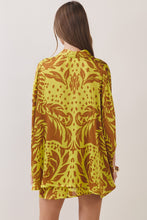 Load image into Gallery viewer, Lime Jungle Caftan
