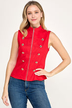 Load image into Gallery viewer, Tomato Army Vest
