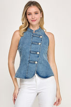 Load image into Gallery viewer, Cadet Denim Vest
