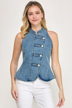 Load image into Gallery viewer, Cadet Denim Vest

