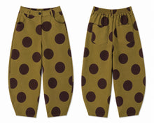 Load image into Gallery viewer, Super Dot Olive Pants

