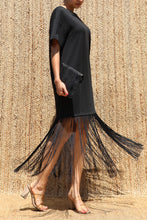 Load image into Gallery viewer, Blackout Shake Dress
