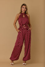 Load image into Gallery viewer, Red Velvet Polka Set
