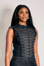 Load image into Gallery viewer, Frogline Denim Vest
