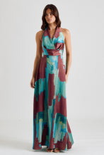 Load image into Gallery viewer, Teal Abstract Maxi
