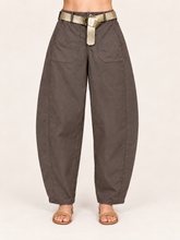 Load image into Gallery viewer, Dark Choco Volume Pants
