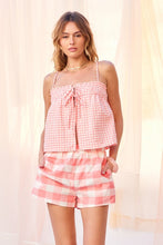 Load image into Gallery viewer, Rose Picnic Short Set
