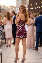 Load image into Gallery viewer, Bordeaux Babe Romper
