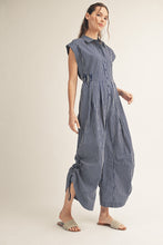 Load image into Gallery viewer, Mediterranean Stripe Jumpsuit
