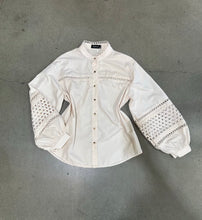 Load image into Gallery viewer, Ivory Poetry Blouse
