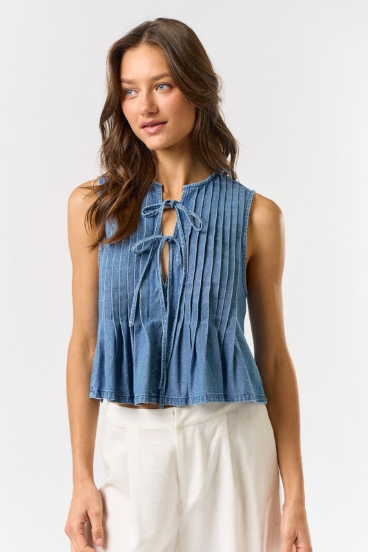 Perfectly Pleated Top
