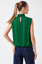 Load image into Gallery viewer, Emerald Drape Top
