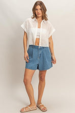 Load image into Gallery viewer, Solara Eyelet Top
