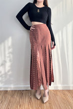 Load image into Gallery viewer, Gilded Lace Maxi Skirt
