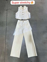 Load image into Gallery viewer, Lace Code Pant Set
