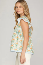 Load image into Gallery viewer, Marigold Mist Top
